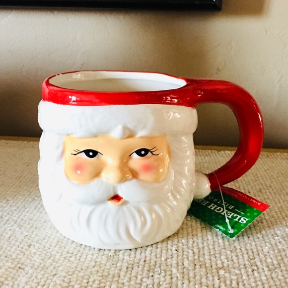 Santa Claus new tag Christmas coffee mug cup holiday home decor kitchen - Picture 1 of 4